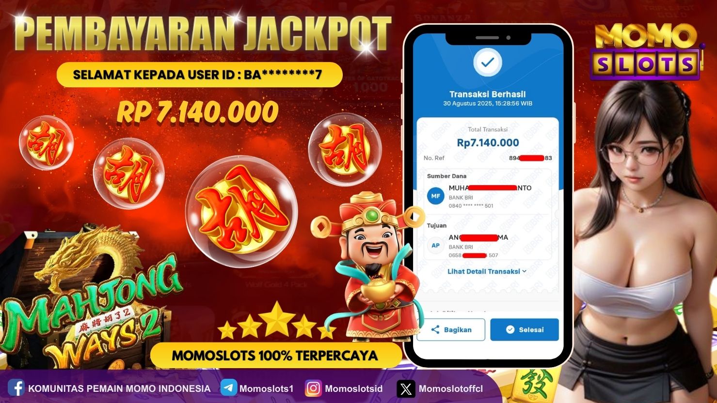 MOMOSLOTS JACKPOT SLOT MAHJONG WAYS 2